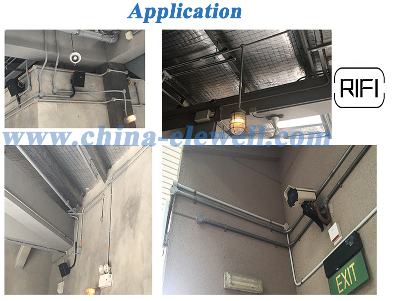 BS Standard Rigid Electrical Metal Conduit BS Steel Cable Conduit Pipe