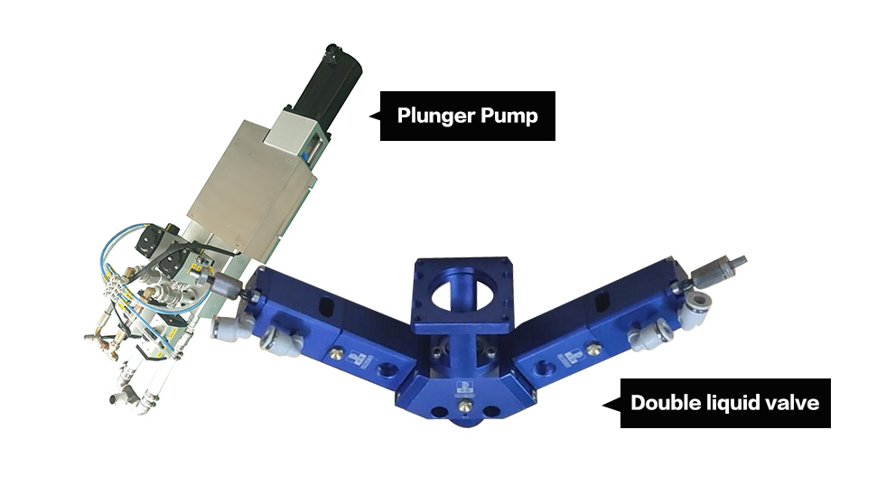 Visual AB Potting Machine CCD For Epoxy Glue Dispensing Metering
