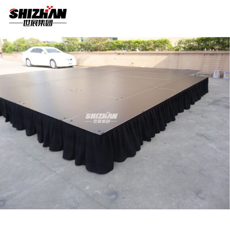 Mobile Adjustable Aluminum Stage Platforms For Outdoor Concert