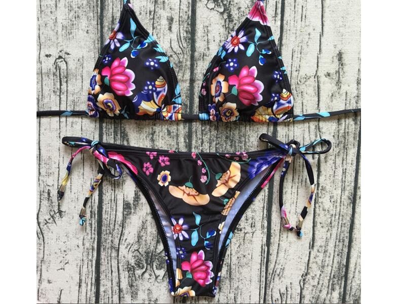 Sexy Leopard Bikinis 2018 Micro Bikini Push Up Thong Bikini High Cut swimsuit women Mini suit women swimsuit