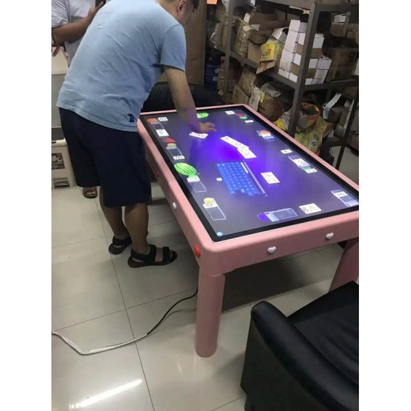 55 Inch Large Screen Coffee Table Touch Game Terminal Smart Table Touch Screen
