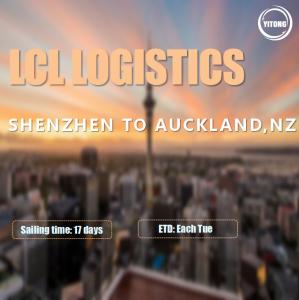 Buy cheap Shenzhen To Auckland New Zealand LCL International Shipping With Warehousing Service product