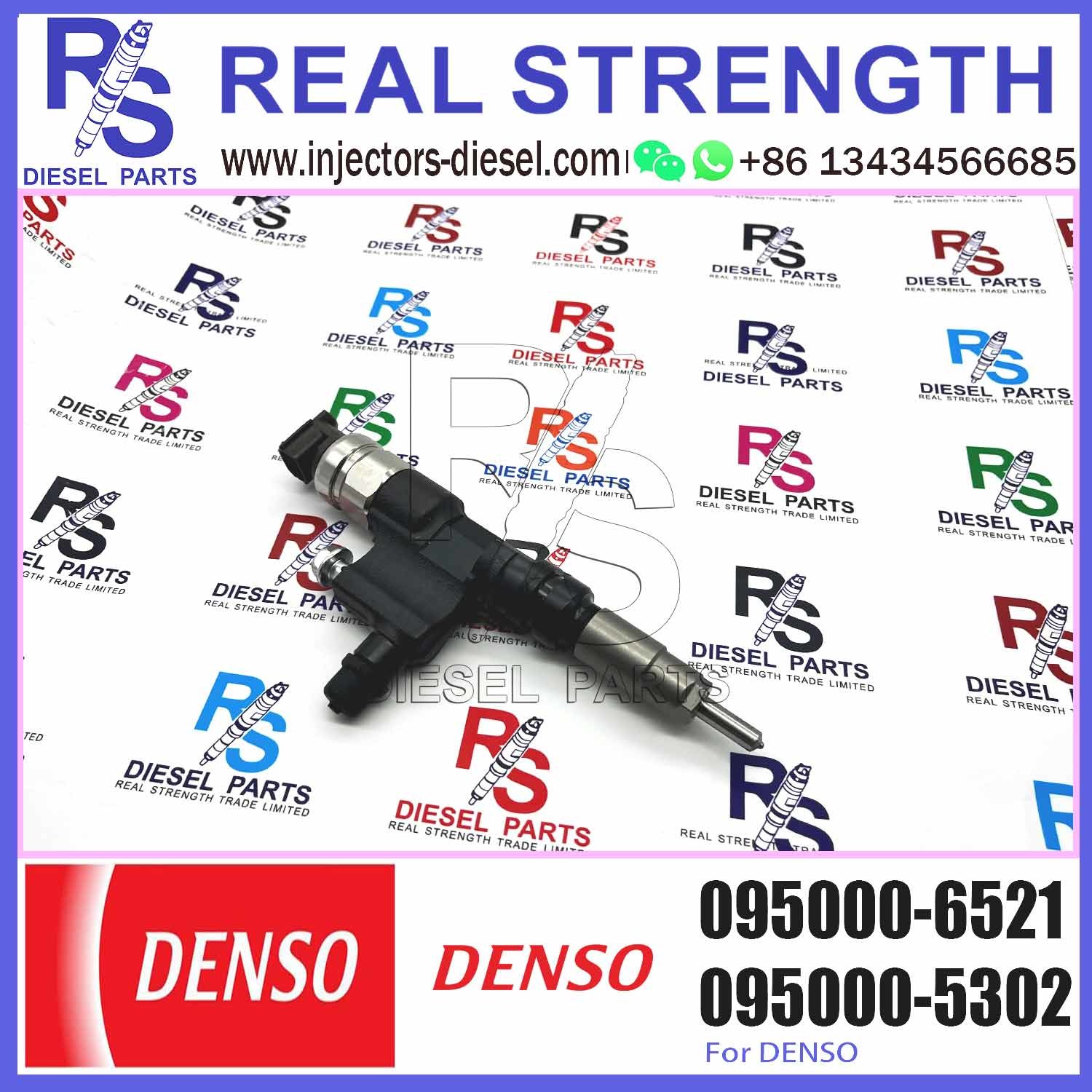Common Rail Injector Nozzle Diesel Fuel injector 23670-79026 095000-6520 23670-E0090 095000-6521 for Toyota DYNA HINO TR
