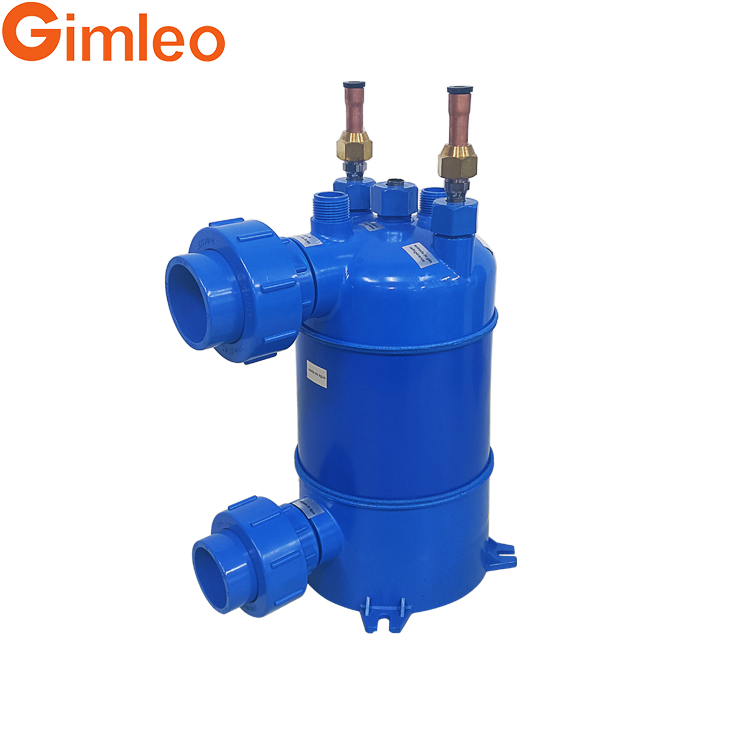 R134a Heat Pump Marine Heat Exchanger MHTA-1 Corrosion Prevention Low Water Resistance