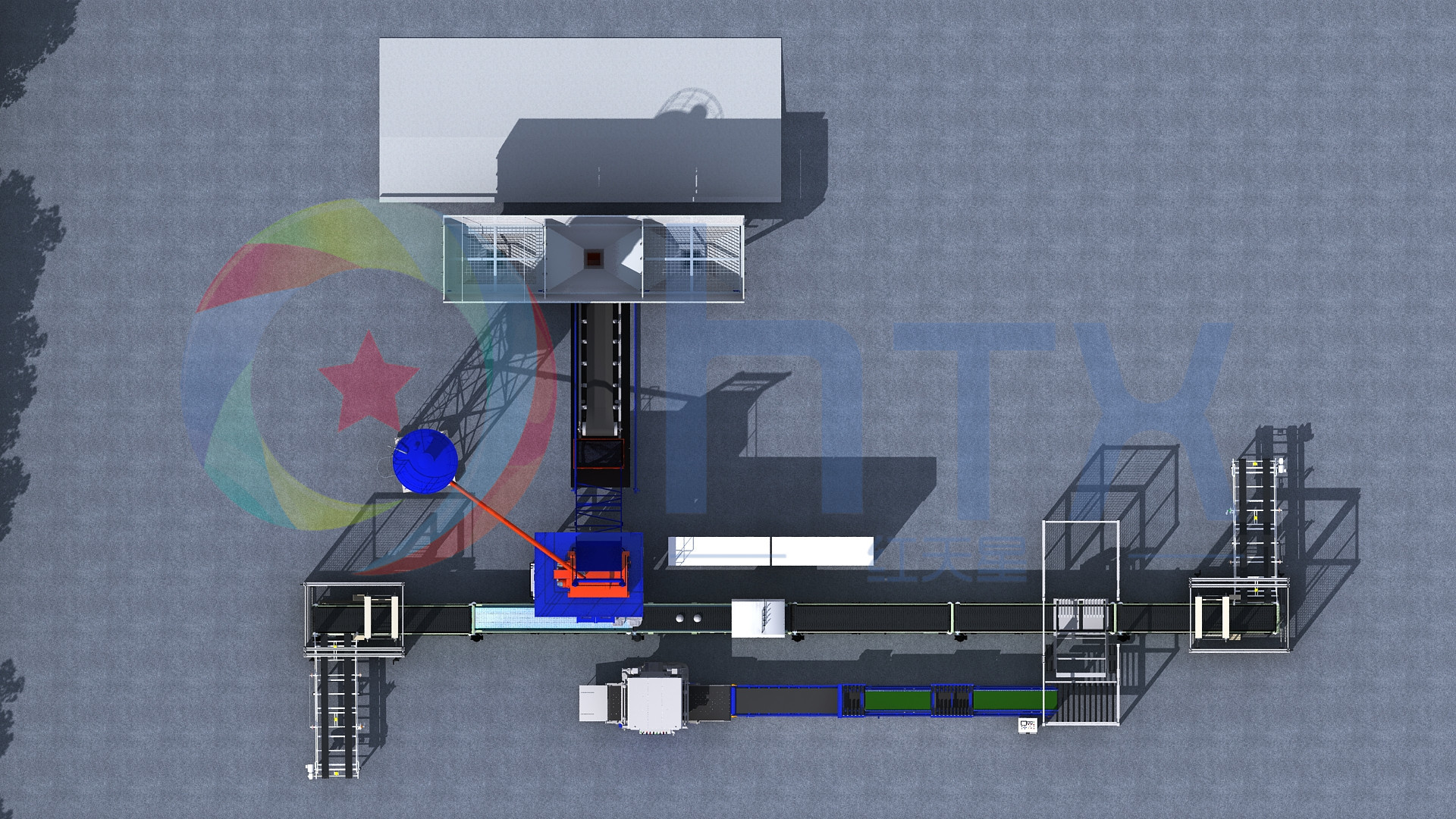 3D Marble Slab Processing Line Quartz Artificial Culture Stone Production Line