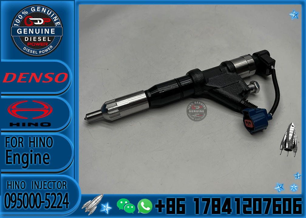 High Quality Diesel Injector 095000-5220 095000-5224 095000-5226 For HINO K13C