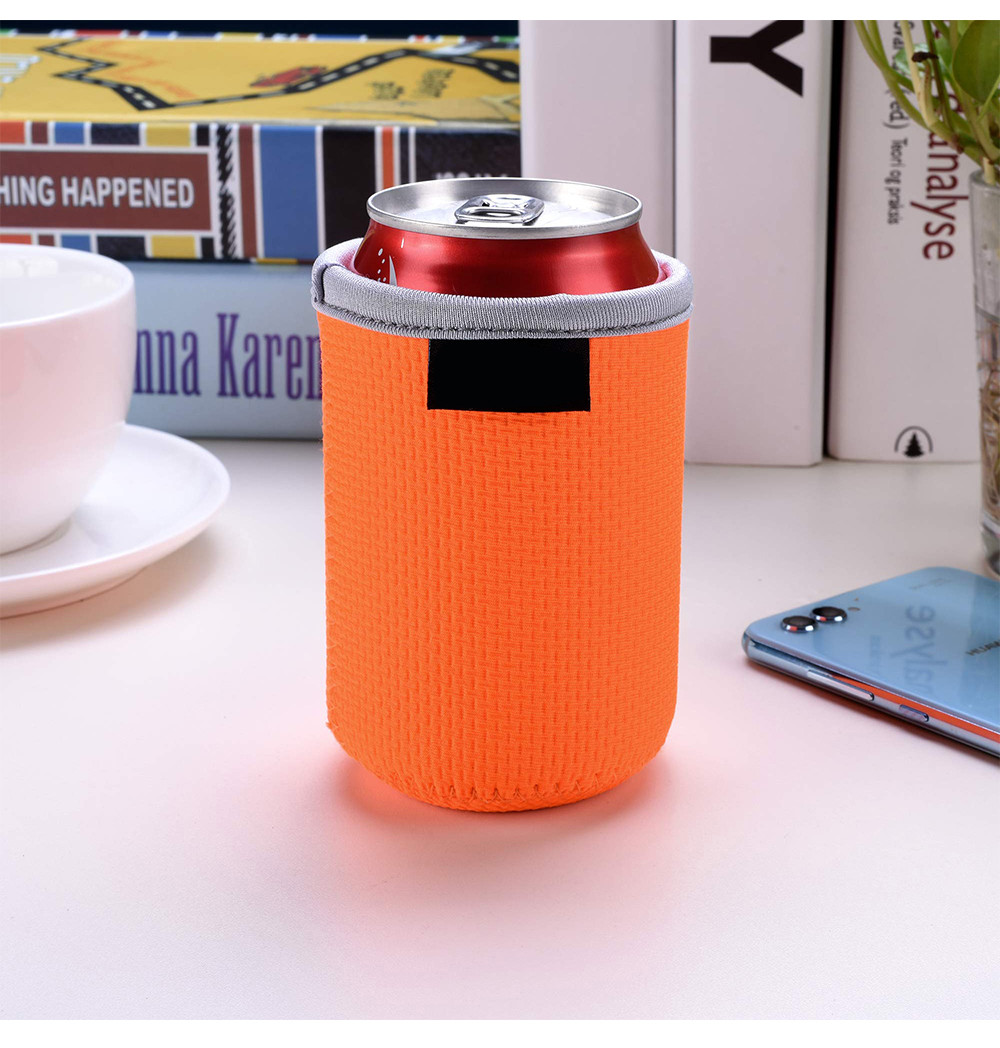 3mm Thick Collapsible Regular Drink Beer Can Cover for BBQ Camping Party