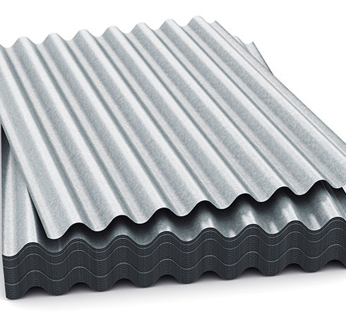 Galvanised Roofing Corrugated Steel Sheets AZ120 1.2mm DX51D