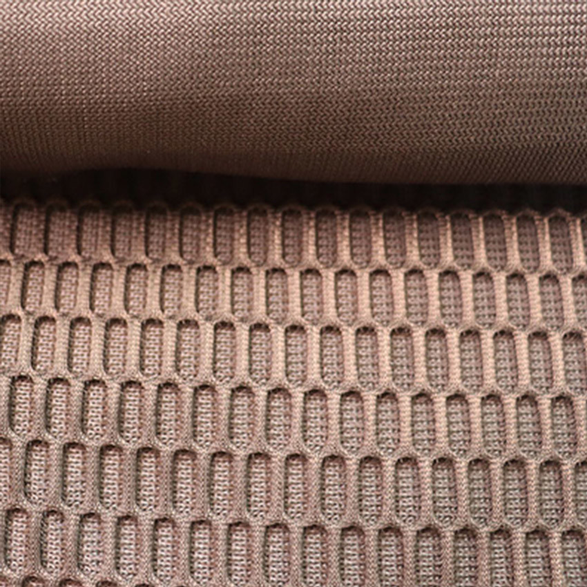 290gsm Airmesh Spacer Mesh Fabric Breathable Mesh Material 100% Polyester