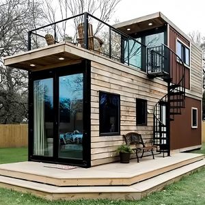 Fast Build Modular Container Home Expandable Prefab Tiny Home Earthquake
