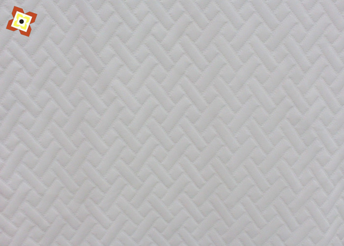 Knitted Jacquard Pillow Mattress Quilting Fabric 500gsm For Home Textile Hotel