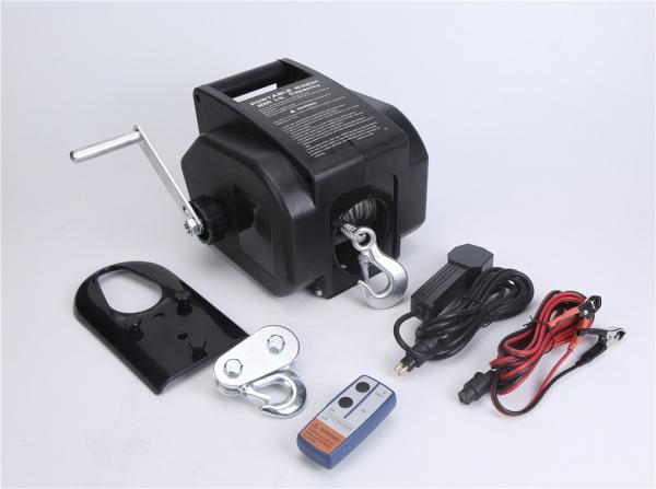 2000LB Portable Wireless Electric Trailer Winch 29 Feet Low Noise For Boat