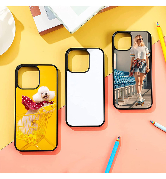 TPU Edge Aluminum Plate Sublimation Phone Case Compatible IPhone 15 16 Pro Max