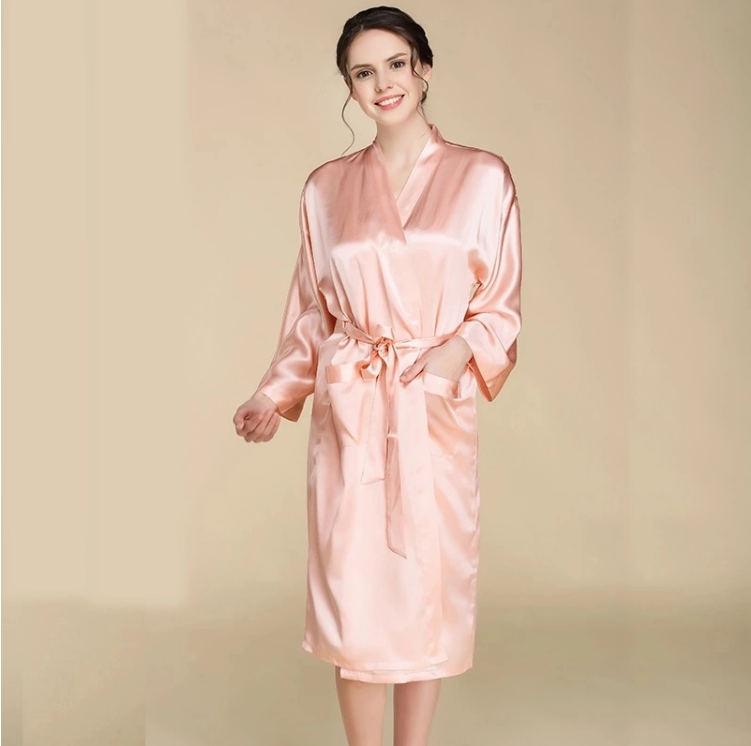 Woven Sleeveless Mulberry Silk Nightgown For Sleeping Plus Size