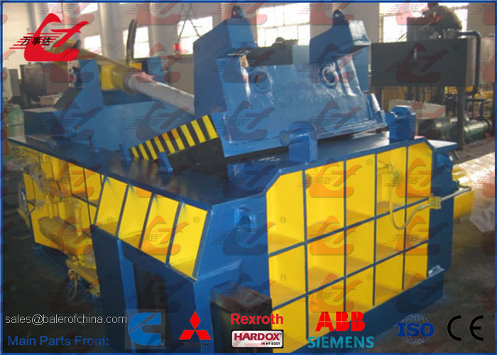 44kW Motor Metal Scrap Baling Machine Hydraulic Metal Compactor Remote Control