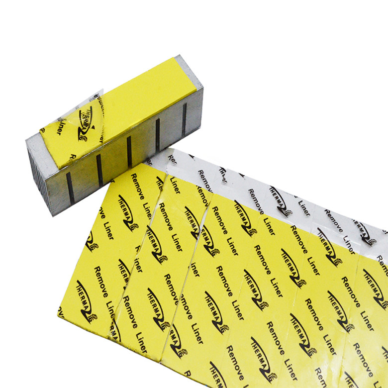 TIF100-15-27E Fast Production High Quality Custom Made Thermal Conductive Silicon Pad For Monitoring The Power Box