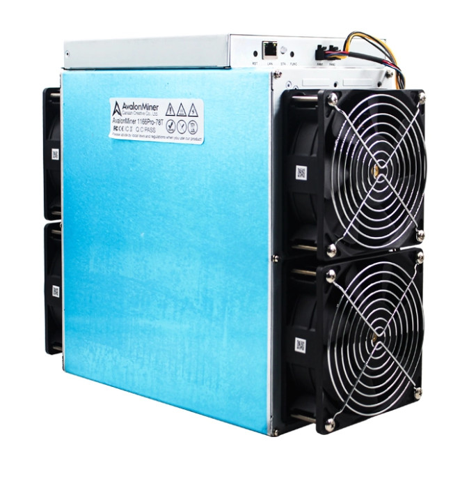 Canaan Avalon 1166 PRO 78T SHA256 Asic Miner High Profitability