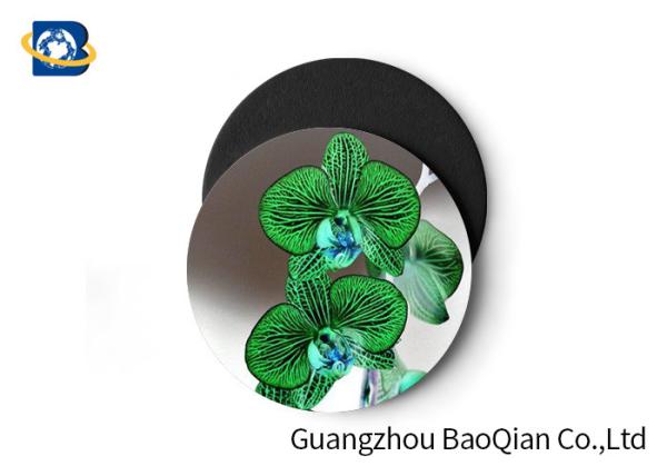 Stunning Flower Personalised Round Coasters , Print Your Own Coasters 3D