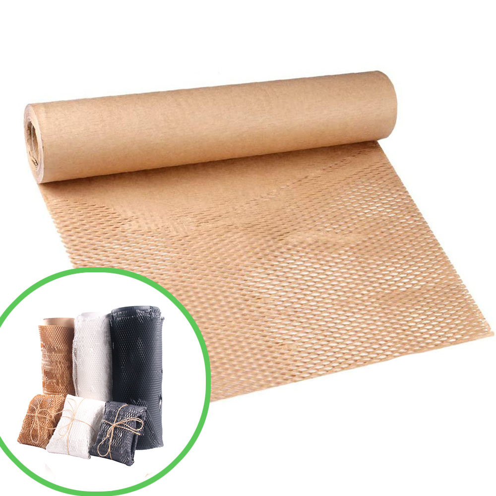 Degradable Recyclable Honeycomb Wrapping Paper Customized Size