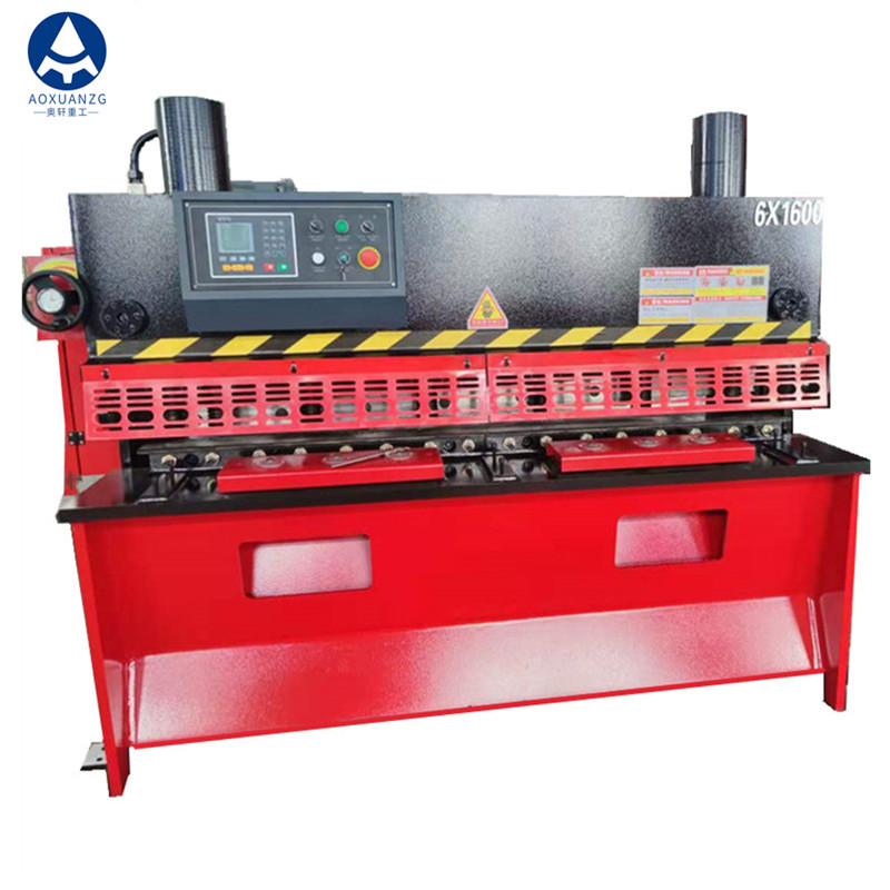 QC11K-6x1600MM Hydraulic Hand Shearing Machine E21S Controller 6MM