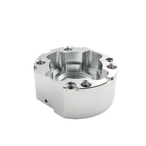 Buy cheap Customized Industrial CNC Parts Housings Silver Metal Turning Machining Parts product