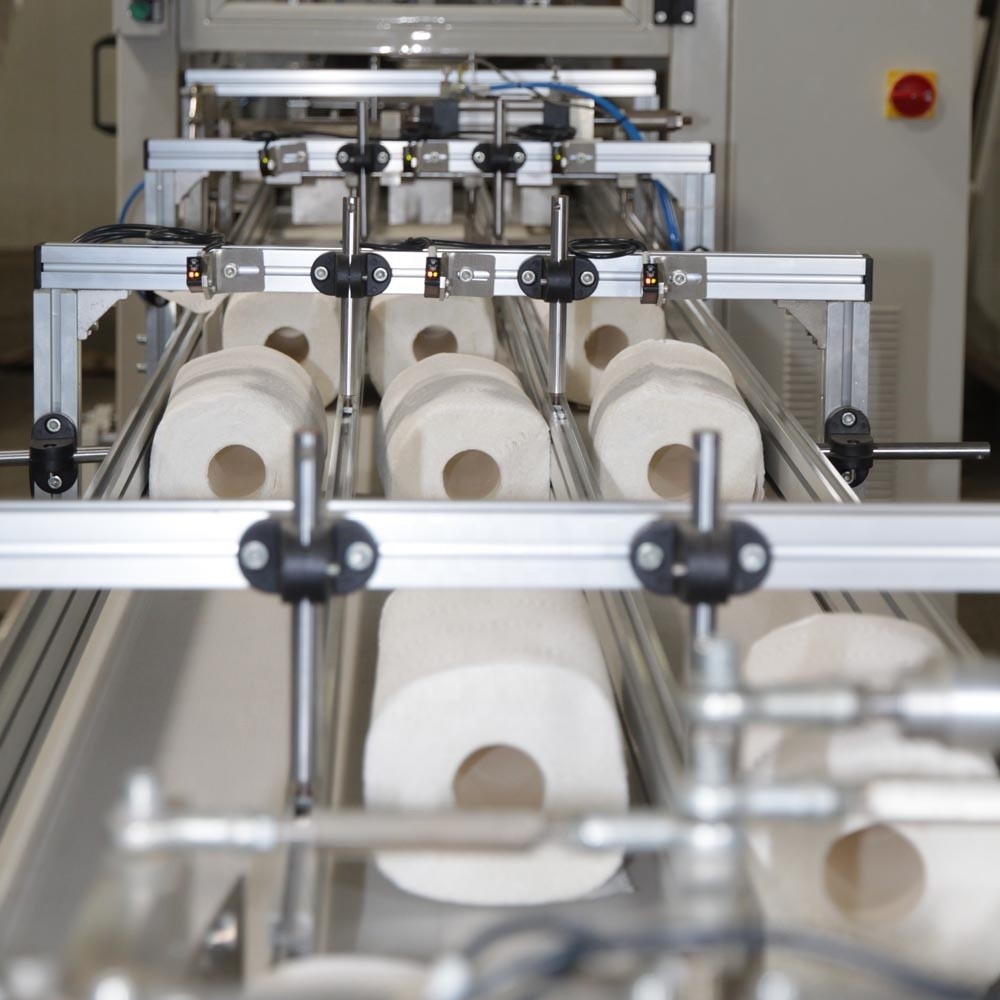Horizontal 25bags/Min 36rolls Kitchen Towel Machine Toilet Paper Bundling Packing Machine