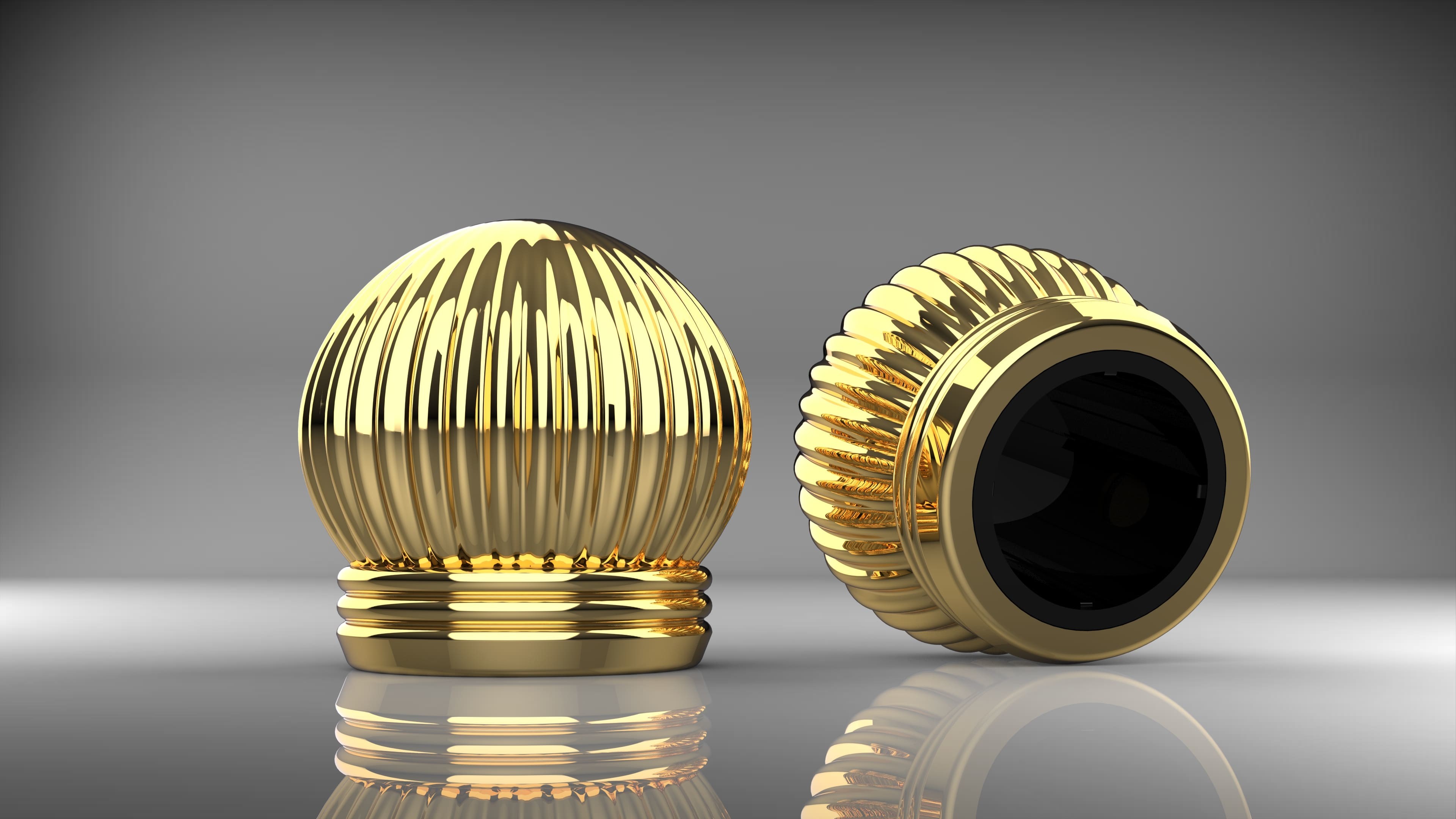 Exquisite Circular-Shaped Customized Color Metal Perfume Cap Zinc Alloy Caps