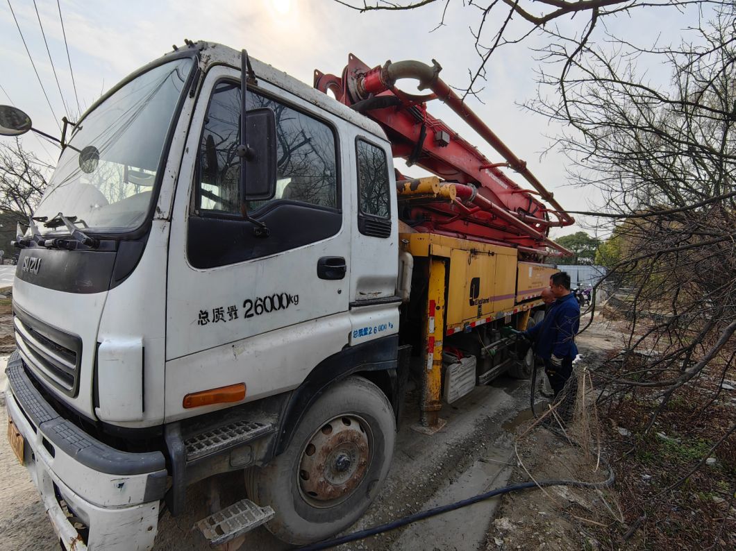 2007 38m Pm Concrete Pump Truck Concrete Boom Pump Used Heavy Equipment