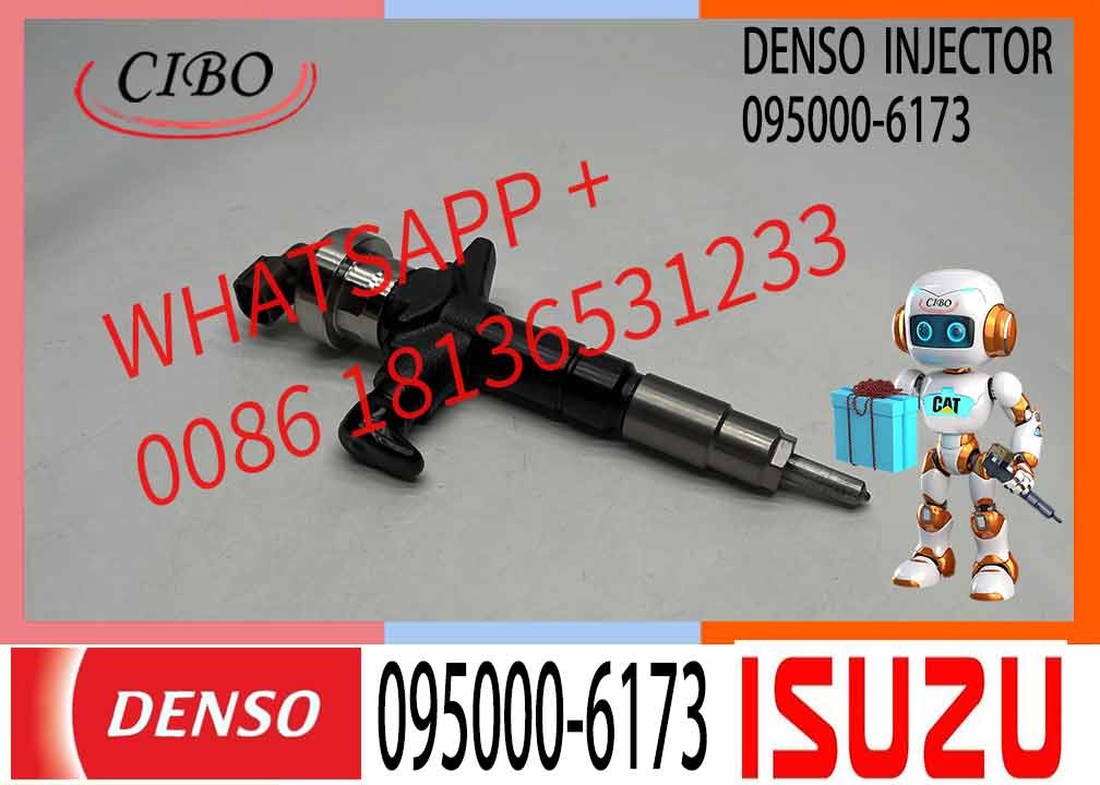 0950006173 8980558632 095000-6173 8-98055863-2 Common Rail Diesel Fuel Injector Diesel Injector