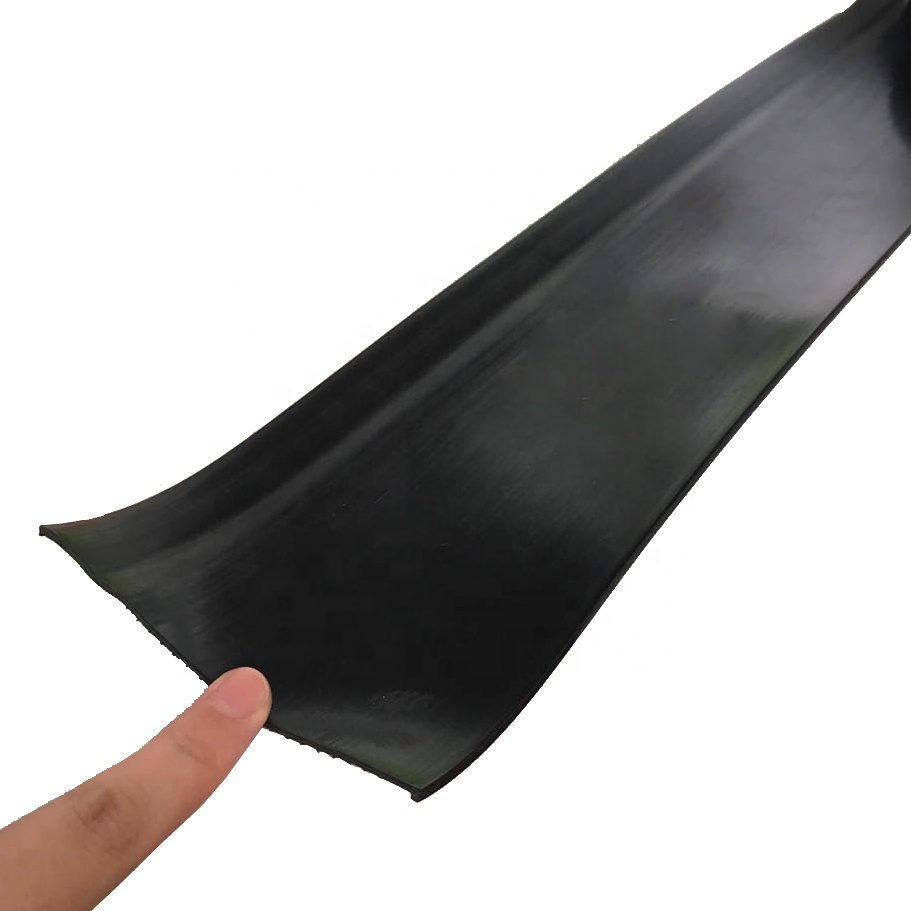 10mm Black PVC Skirting Board Vinyl Cove Base Board for Wall Decoration and Floor Trim