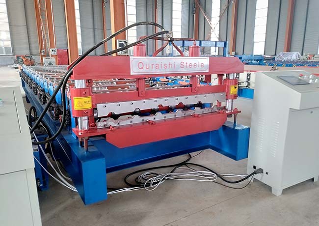 20-25m/min high running speed roofing sheet roll forming machine for roofing making