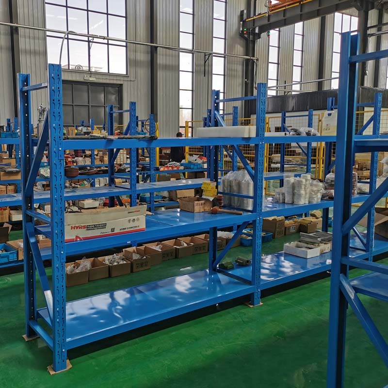 Space Saving Industrial Warehouse Racking 5 Layer Boltless Rack 100kg-500KG/Layer