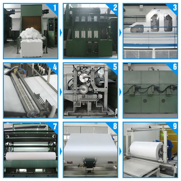 wet wipes raw material 50%viscose+50%polyester spunlace