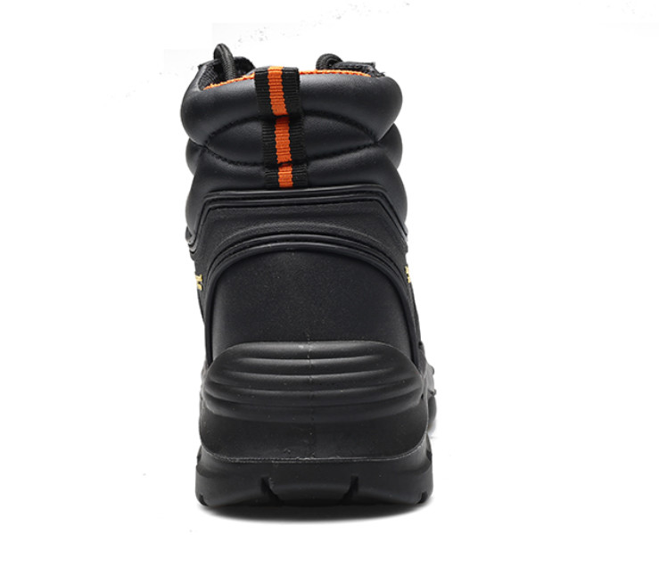 High Top Wear Resistant Anti Smash Steel Toe Cap Waterproof Safety Shoes