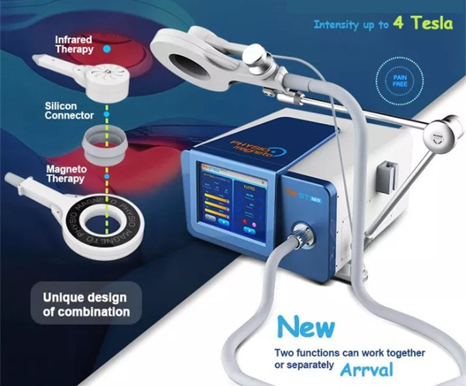 Portable Magneto Therapy Machine Physio Pain Relief Near Infrared Extracorporeal