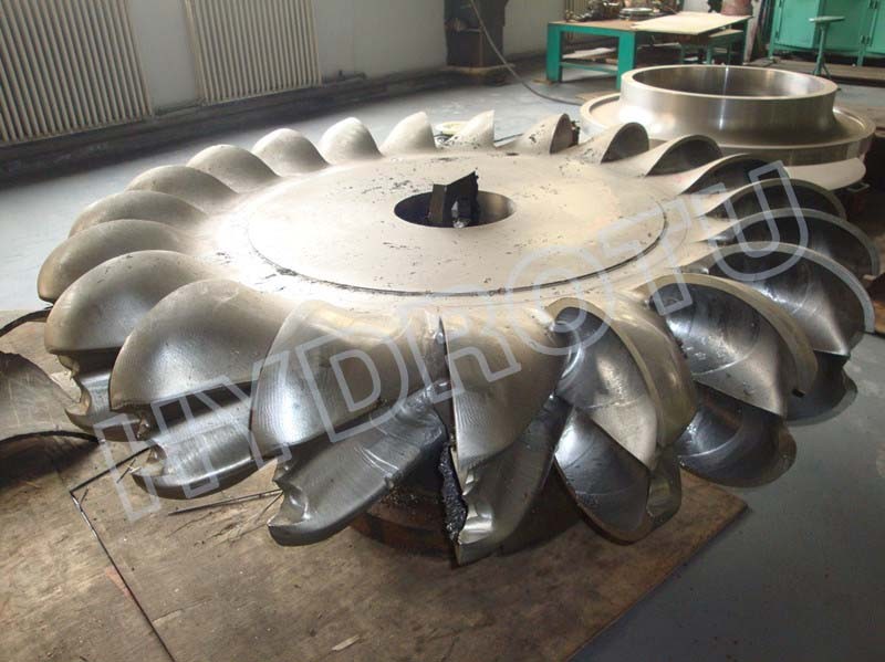 ASTM A473 Pelton Wheel Turbines , Pelton Impulse Turbine 50Hz / 60Hz