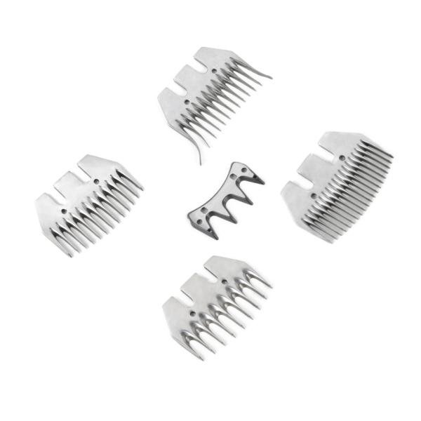 Replaceable 9 Teeth Carbon Steel Sheep Clipper Blade with 1 Year Warranty for Professional Livestock Shearing