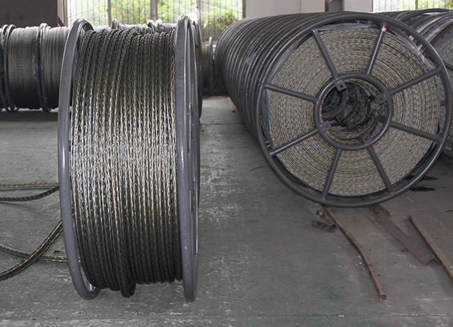YL11-12x19W Anti Twist Wire Rope High Strength Steel Braided