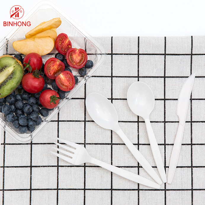 Environmental Degradable 110mm Disposable Wooden Cutlery