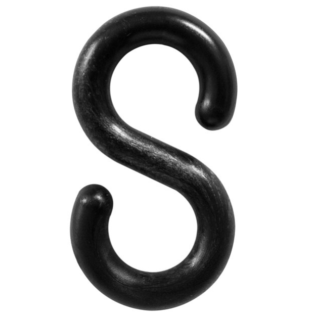 Plastic S-Hook 3" Long