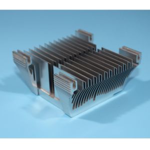 China Sandblast Oxidation 6063 CNC Machining Industrial Aluminum Extrusion on sale