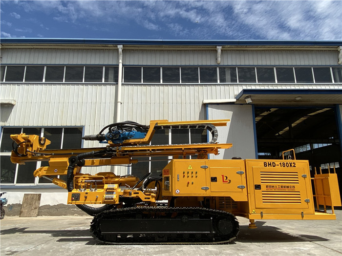 Diesel Engine - Electric Motor Hybrid Anchor Drilling Rig BHD - 180X2