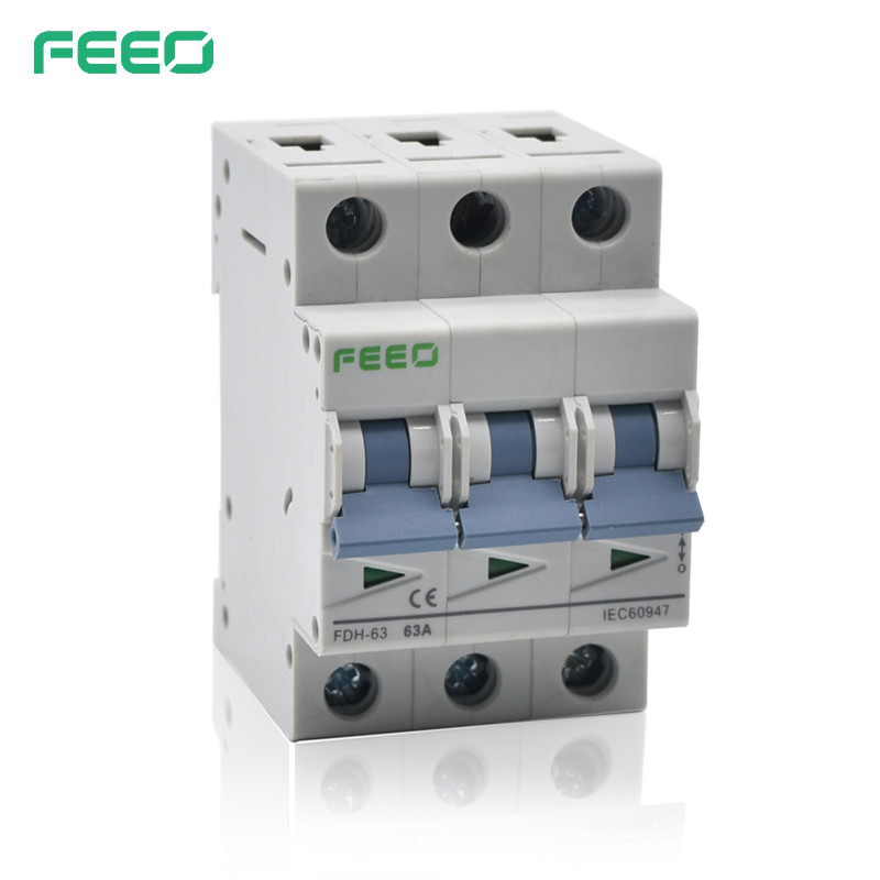 1200VDC DC Mini Isolator Switch 4P For Solar Power Distribution