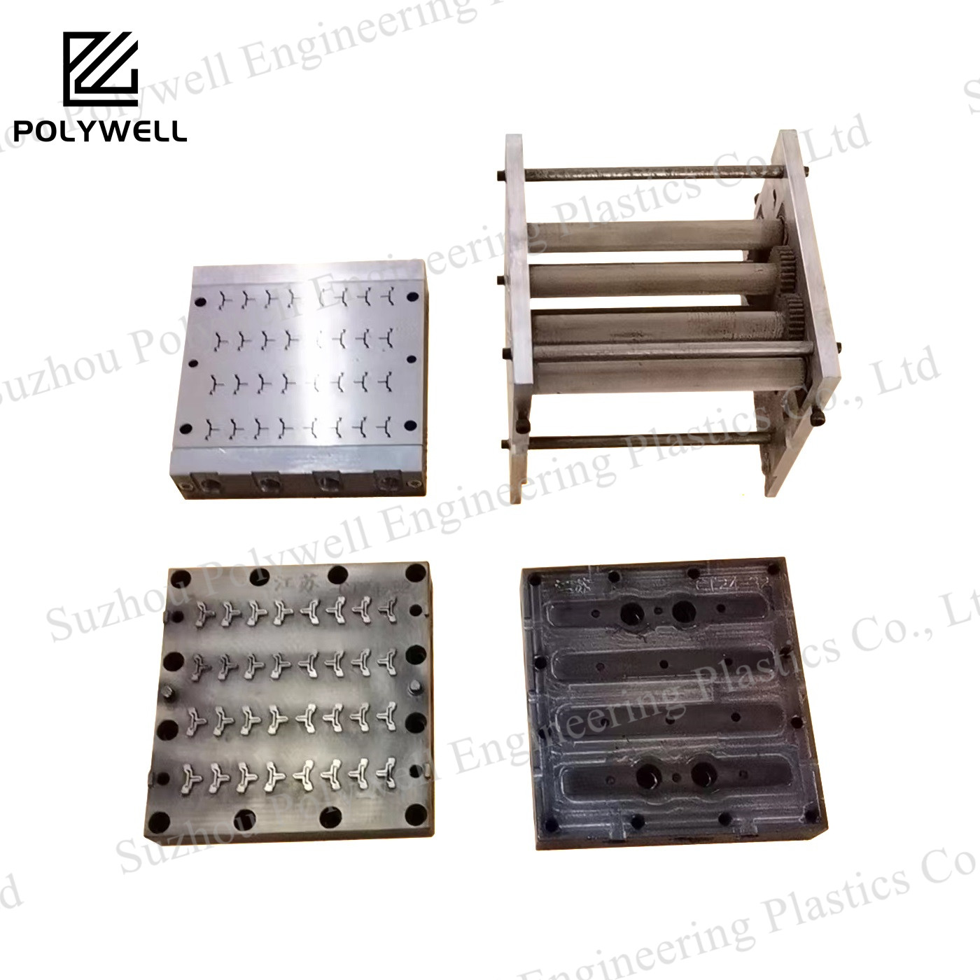 Nylon Plastic Moulding Mold Extruding Polyamide Insulation Profile Forming Steel Tool