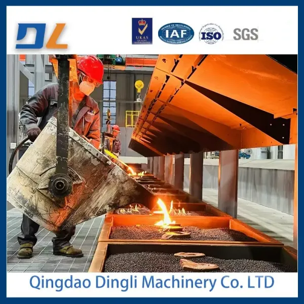 Clay Sand Molding Lines; Dynamic and Static Pressure Molding