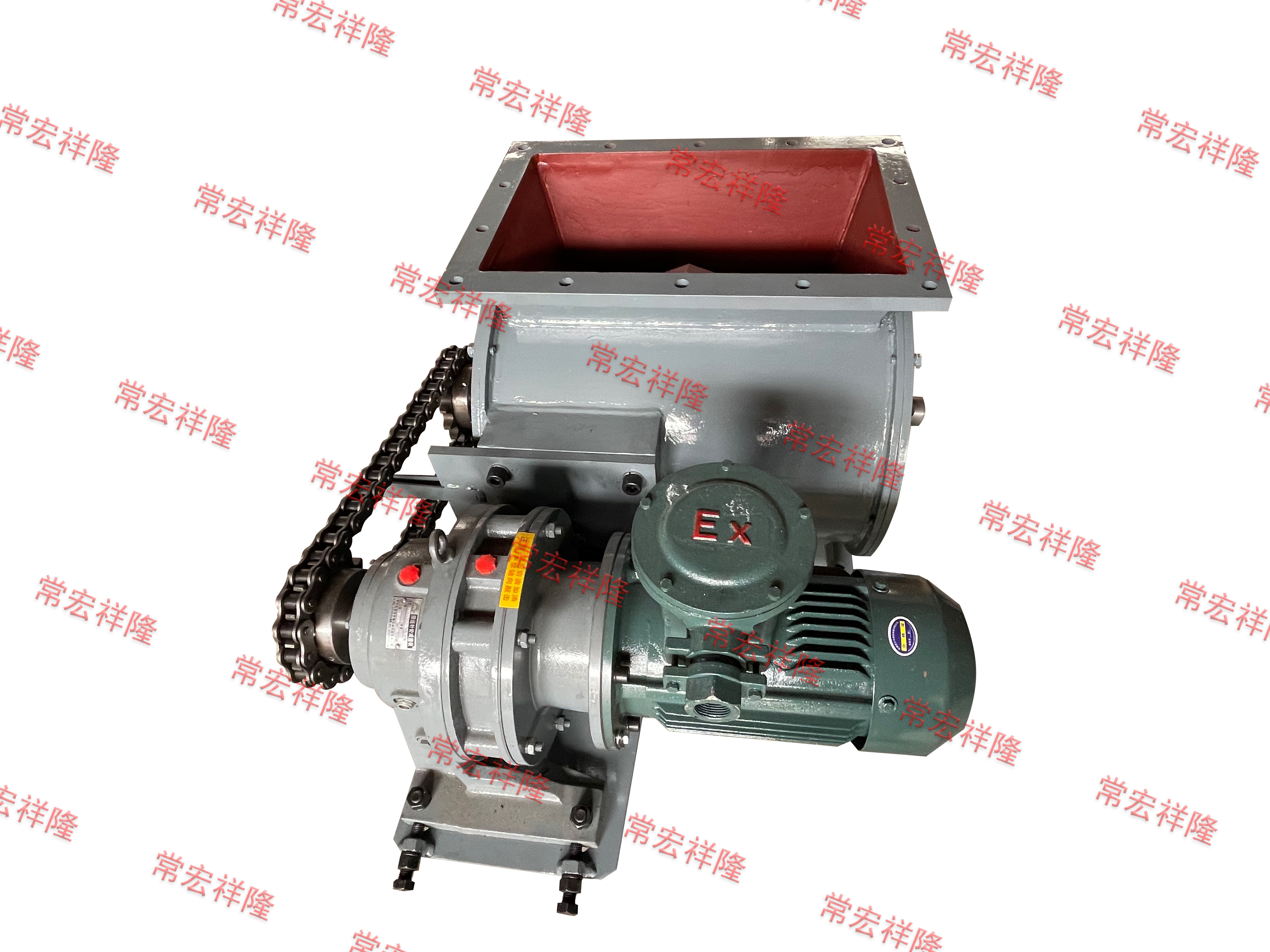 Carbon Steel Rotary Feeder Valve Quick Disassembly Dust Collector Rotary Valve