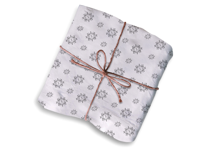 Uncoated White MF Gift Wrapping Tissue Paper Customers' sizes oem 14-25 Gsm