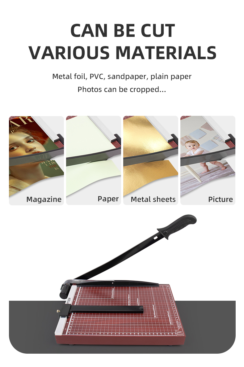 Professional Double Batten Upgraded A4 Manual Paper Cutter Machine for A4 Paper Cutting