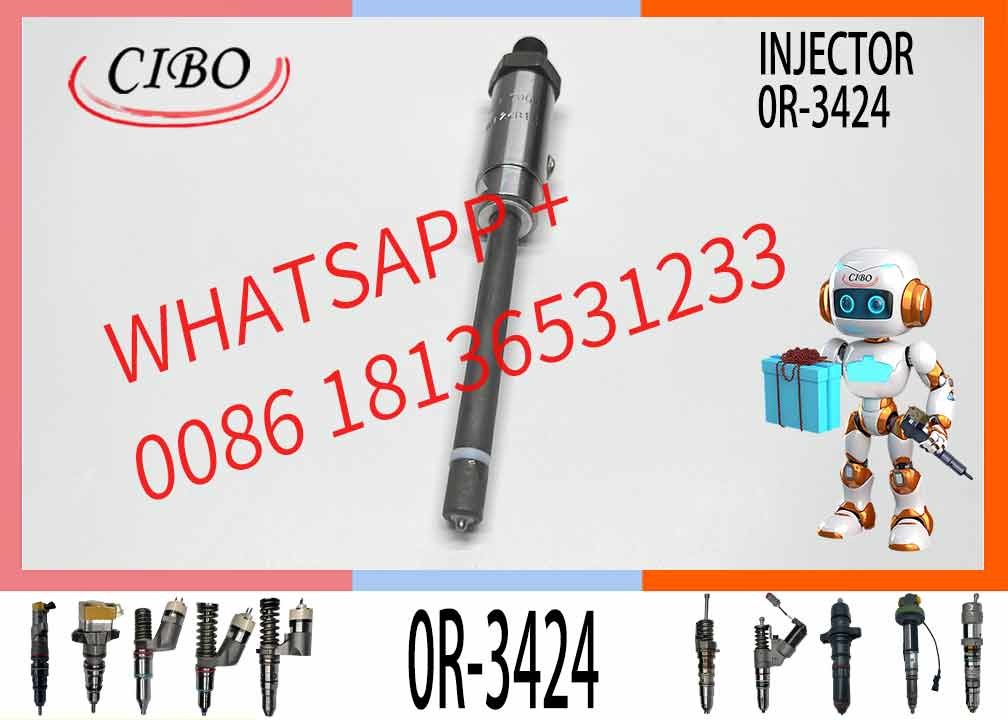 Fuel Injector 4W7019 0R-3536 For Excavator Engine 3408 3408B 3408C 3412 3412C