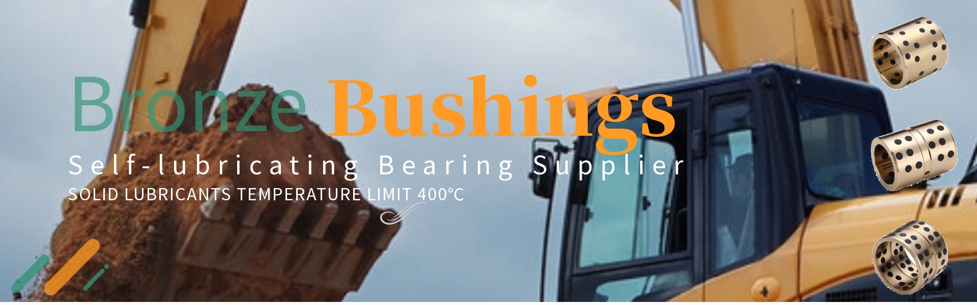 Solid Lubricants bronze bearing oilless